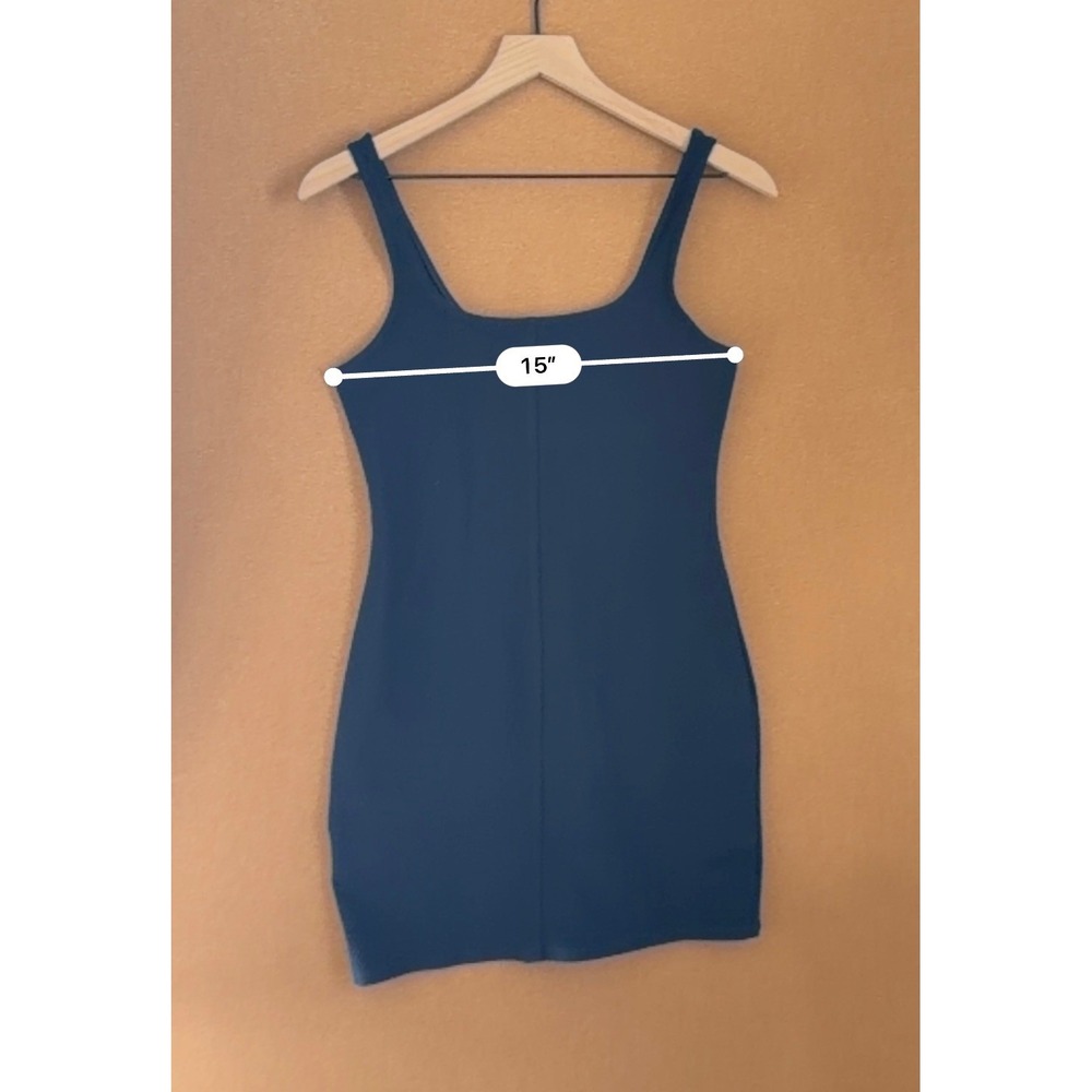 ALO Yoga Navy Blue Bodycon Mini Dress - Picture 9 of 11